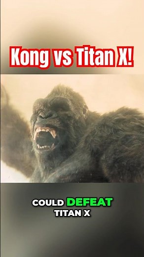 Kong's First Battle With Titan X! #Godzilla #Monarch #Monsterverse #MonarchLegacyOfMonsters