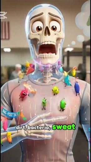 What if you stopped taking showers for an entire year?Human Limit