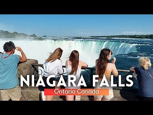 🇨🇦 Niagara Falls Ontario Canada Walking Tour 2024 4K | Clifton Hill