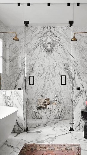 Sanctuary | Double but no trouble! ✌️ A walk-in double shower is the ultimate luxurious addition to any bathroom! Not to be confused with a dual... | Instagram
