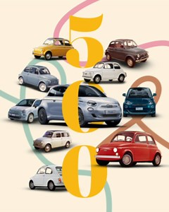 🎉 Happy birthday, Fiat 500! An icon yesterday, today, and for generations to come. So, on this special day let’s shine a spotlight on the Fiat 500 models that made history and keep putting a smile on our faces! | Fiat