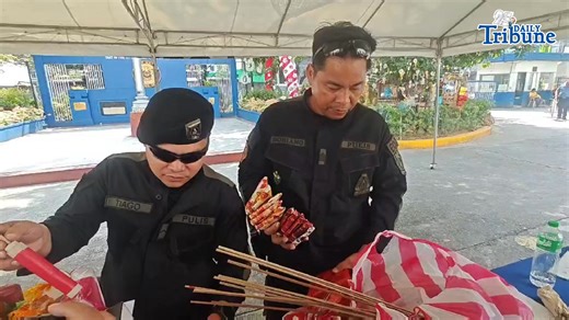 WATCH: Hundreds of illegal firecrackers and toy guns were turned over to members of the Philippine National Police Explosive Ordnance Disposal–K9 Group on Tuesday, 30 December. The confiscated noisemakers were surrendered by various police precincts in the City of Manila for proper disposal. Video and caption: Toto Lozano for DAILY TRIBUNE #DailyTribune #dailytribune25 #IllegalFirecrackers | Daily Tribune