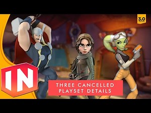 DISNEY INFINITY Details On 3 Scrapped Playsets (STORY Breakdowns & MUCH MORE)!