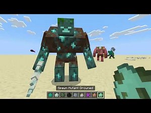 Mutant Creatures Bedrock ADDON UPDATE in Minecraft PE