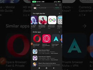How to download brave browser on Android smartphone from Google play store
