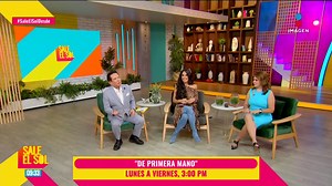 ¡Feliz miércoles familia! Ya comenzamos con lo mejor del espectáculo, las recetas más deliciosas de cocina y los invitados que nos dejarán sin palabras ☀️ ¡Ponle al 3.1 de #ImagenTelevisión! | #SaleElSol🌞: imagentv.com/en-vivo | Sale el Sol