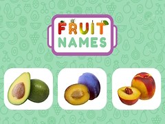 Game Fruit Names online. Play for free