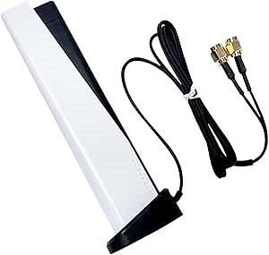 SAMXI Laptops RP-SMA 2T2R Dual Band WiFi 2.4GHz 5GHz Antenna Adapter for GIGABYTE Z590 Z690 Z790 X670 570S X570I X570 B760 B760M B760I B650 B650L B650E B550 B550M B450M B560 B560L UD AX AERO D G