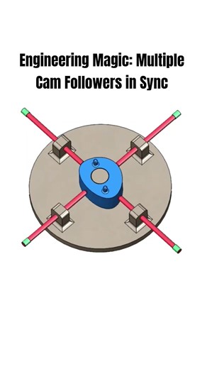 Engineering Magic: Multiple Cam Followers in Sync