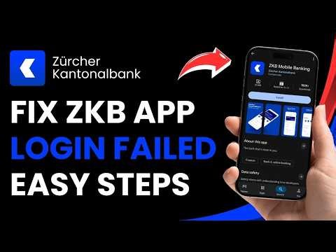 How to Fix ZKB App Login Failed !