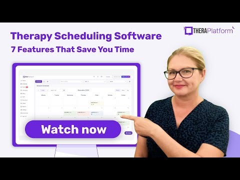 Therapy Scheduling Software: 7 Features That Save You Time