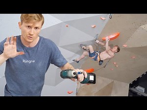 Setting routes at brand new climbing gym!