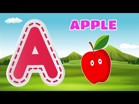 abc song | a is for apple b is for ball | alphabet phoenix song