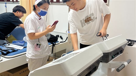 超声波药物导入仪 治疗室使用实拍 操作介绍 厂家指导视频