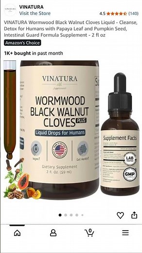 Parasite Cleanse For Humans - How Does It Work? Best Parasite Detox With Wormwood Liquid