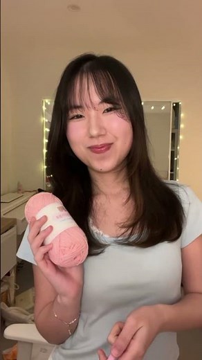 go get our milk cotton yarn @lilthings.world 🧸☁️