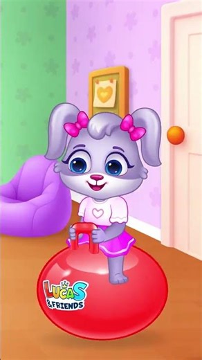 Rolling, bouncing, smiling