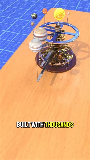 Human-Made Solar System with Thousands of Gears | Mechanical Planet Motion Explained