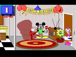 Longplay: Mickey's 123's: The Big Surprise Party (1990) [MS-DOS] | 4K/60