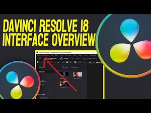 Davinci Resolve 18 Interface Overview - Tutorial for Beginners