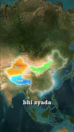The Real Map Of China | Map animation 🔥