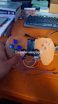 I built my own controller using ESP32 😳🎮This is insane 🔥