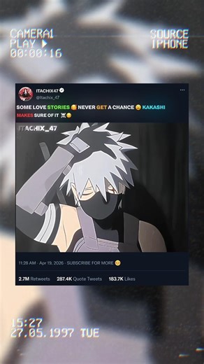 KAKASHI ENDED 😏 EVERY LOVE STORY BEFORE IT STARTED 🗿💀 #kakashi #shorts #naruto #viralshorts