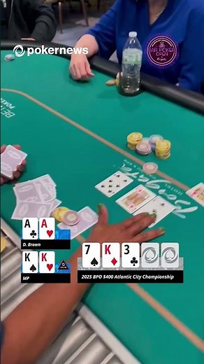 INSANE COOLER ❄️ ACES VS KINGS | #barpokeropen #pokernews