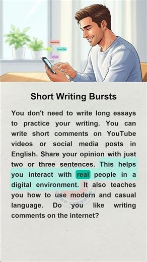 Short Writing Bursts #learnenglish