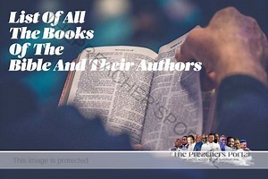 List Of All The Books Of The Bible And Their Authors