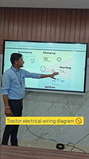 Tractor electrical wiring diagram 🚫.