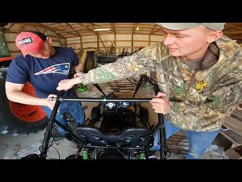 ALL NEW GREENWORKS 60V ELECTRIC GO KART Assembly First FUN RIDE & REVIEW!