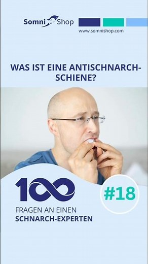 Was ist eine Anti-Schnarch-Schiene? 😴