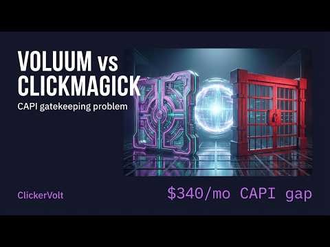 Voluum vs ClickMagick: The $340/mo CAPI Gatekeeping Problem