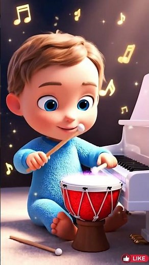 Learn Musical Instruments for Kids! 🎺🥁 Piano, Guitar & More | 4K 3D Animation | OpticTots