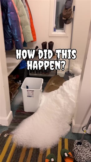 Yesterday’s video went viral and the number 1 question asked was: How did it happen? I’m showing you the reason why…. 😊 #viral #fyp #snowstorm #Nunavut #Canada