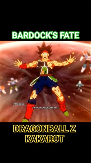 Bardock's Fate - Dragonball Z Kakarot #gaming #dbz #dbzkakarot #Kakarot #shorts