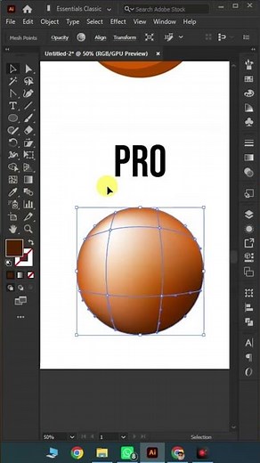 Adobe Illustrator Design Trick #designtutorial #illustratortutorial #shorts