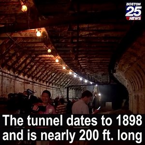 24K views · 287 reactions | ICYMI: Tour group explores abandoned Boston subway tunnel. | Boston 25 News | Facebook
