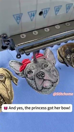 Pet Embroidery Process | Every Stitch Made with Love