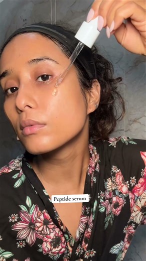 Weekly exfoliation routine - PM #skincareroutine #dryskin