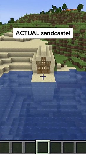 Construyendo un castillo de arena mágico en Minecraft