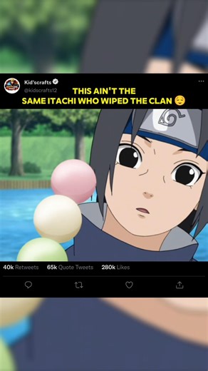 Itachi’s Shy Side 😳🍡 | Izumi Eating Dumplings & Itachi Gets Nervous! | Naruto Emotional Moment
