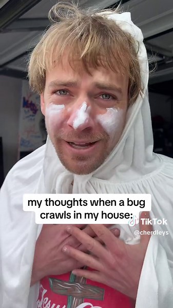 my thoughts when a bug crawls in my house
