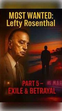 Most Wanted: Lefty Rosenthal | Part 5 – Exile, Betrayal & What Casino Didn’t Show You #mafia #crime