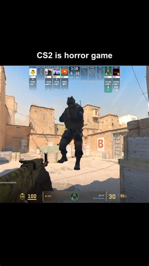 ATENOCT GAMING on Instagram: "Cs2 is a horror game🗿 Counter-Strike 2 is a competitive first-person shooter developed and published by Valve. It is the successor to Counter-Strike: Global Offensive and was officially released in 2023. The game is built on Valve’s Source 2 engine, which brings improved graphics, lighting, and physics. Counter-Strike 2 focuses on tactical, team-based gameplay where two teams compete as Terrorists and Counter-Terrorists. Players rely on precise aim, map knowledge,