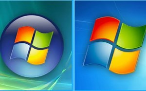 Windows vista和Windows 7对比版