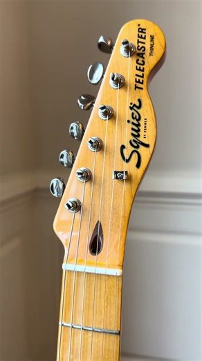 2023 Squier Classic Vibe 70s Telecaster Thinline in Natural