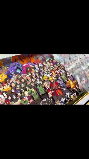 🍃 This Naruto All Characters Wall Frame is EPIC 😍 #Shorts #naruto