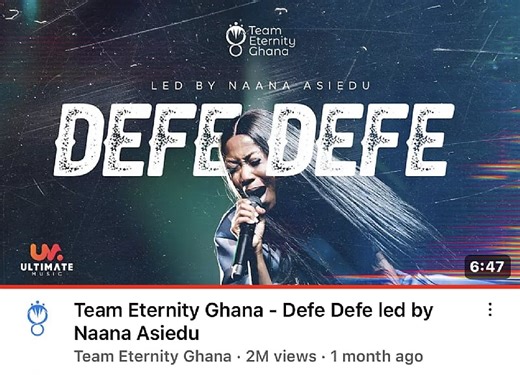 ‘Defe Defe’ by Team Eternity Ghana faces copyright controversy